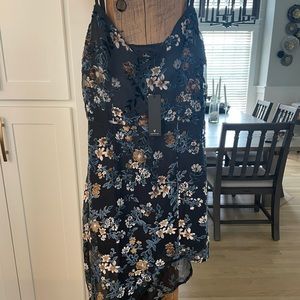 lulus womens high low dress